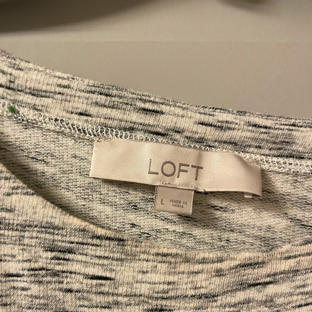 Loft 3/4 sleeve casual blouse size large - Picture 3 of 4